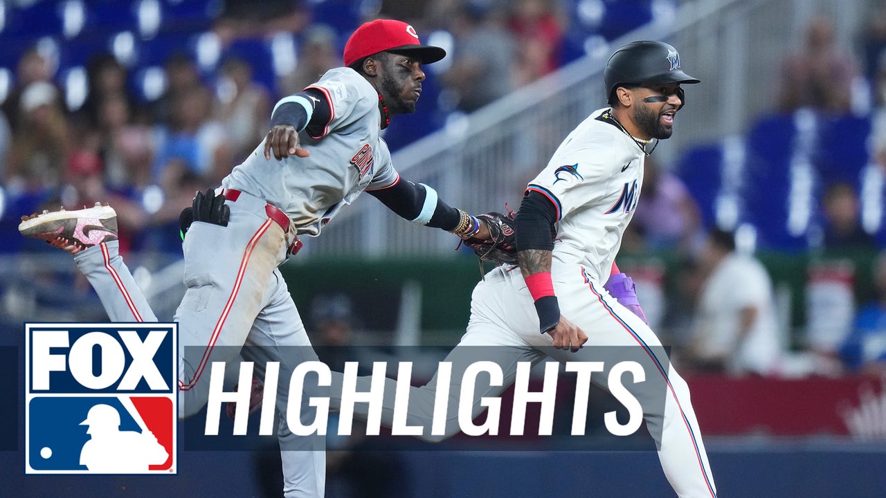 Reds vs. Marlins Highlights | MLB on FOX