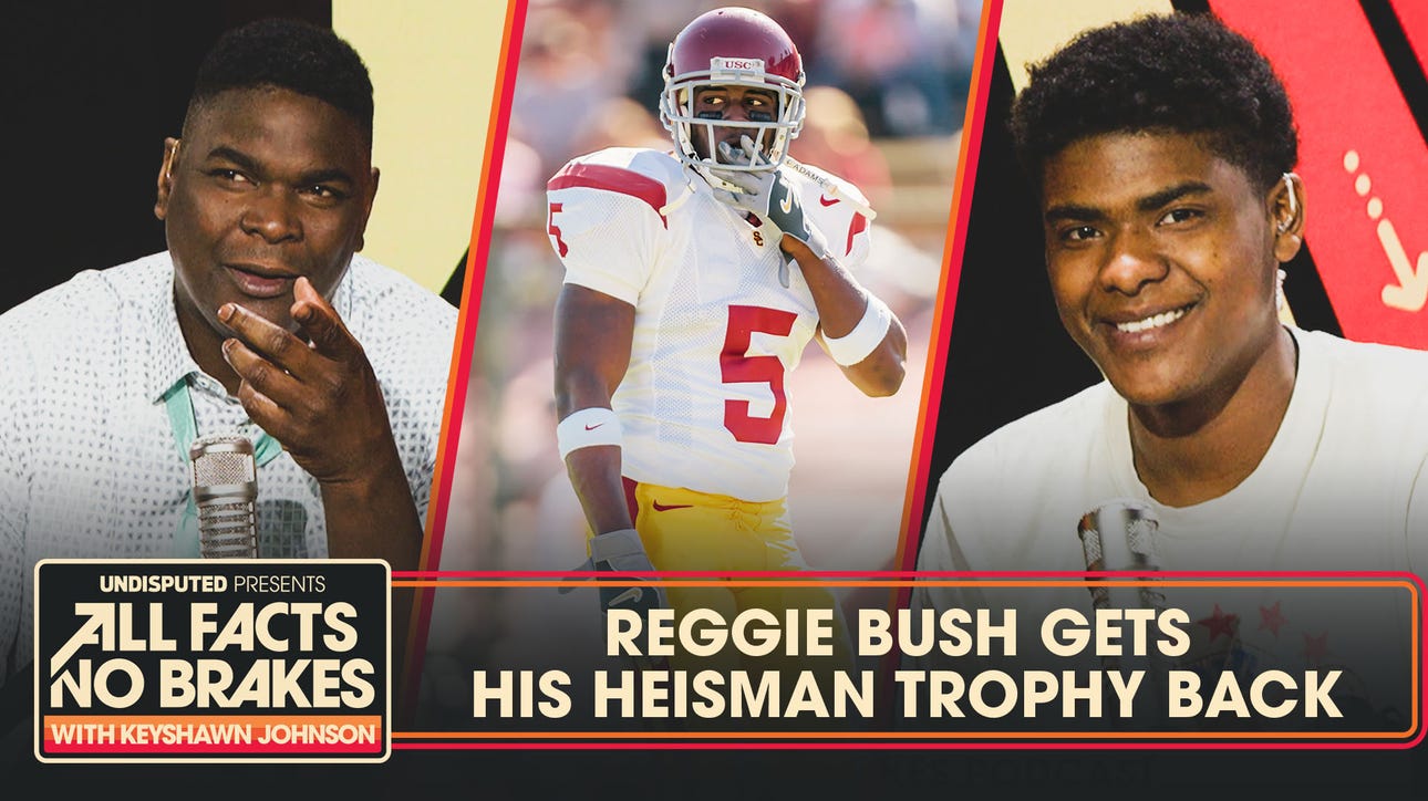Reggie Bush Gets His Heisman Trophy Back - USC legend Keyshawn Johnson reacts | All Facts No Brakes