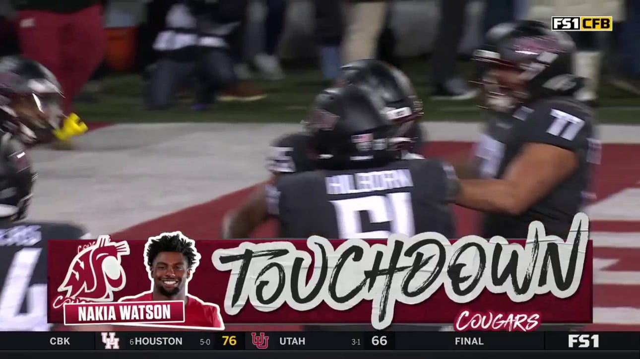 Cameron Ward finds Nakia Watson for a 23-yard TD to extend Washington State's lead against Colorado