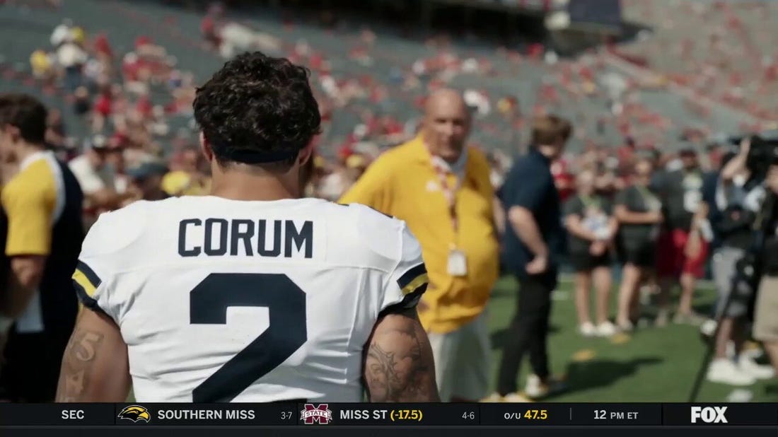 'I want to be remembered' – Blake Corum on leaving a lasting legacy at Michigan | Big Noon Kickoff