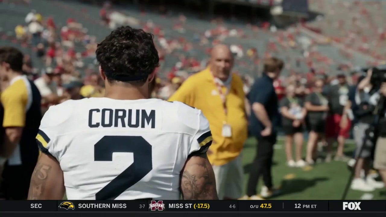 I want to be remembered Blake Corum on leaving a lasting legacy at Michigan Big Noon Kickoff