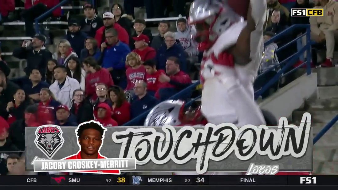 Jacory Croskey-Merritt rushes for a fifty yard TD as New Mexico grabs lead over Fresno State
