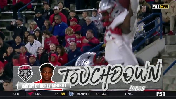 Jacory Croskey-Merritt rushes for a fifty yard TD as New Mexico grabs lead over Fresno State