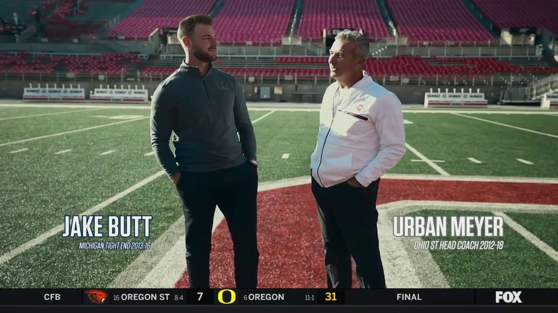 Jake Butt and Urban Meyer reminisce on the controversial 2016 first down call in 'The Game' | Big Noon Kickoff 