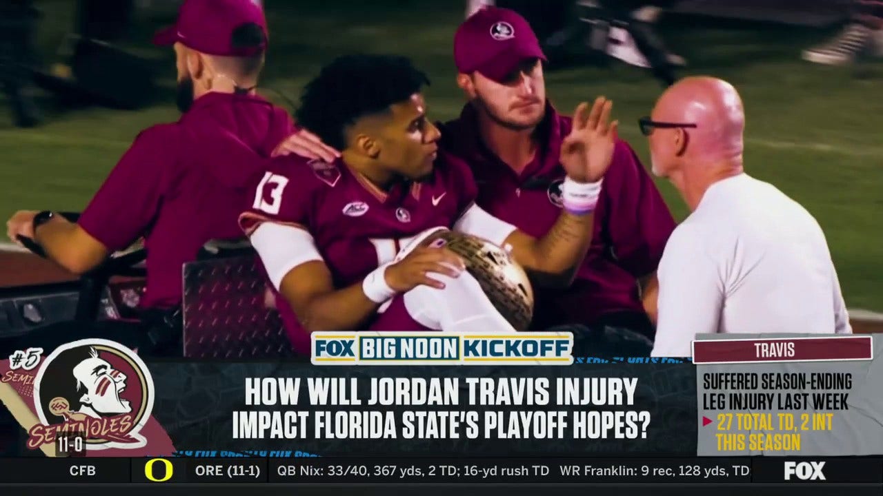 How Will Jordan Travis Injury Impact Florida State's Playoff Hopes ...