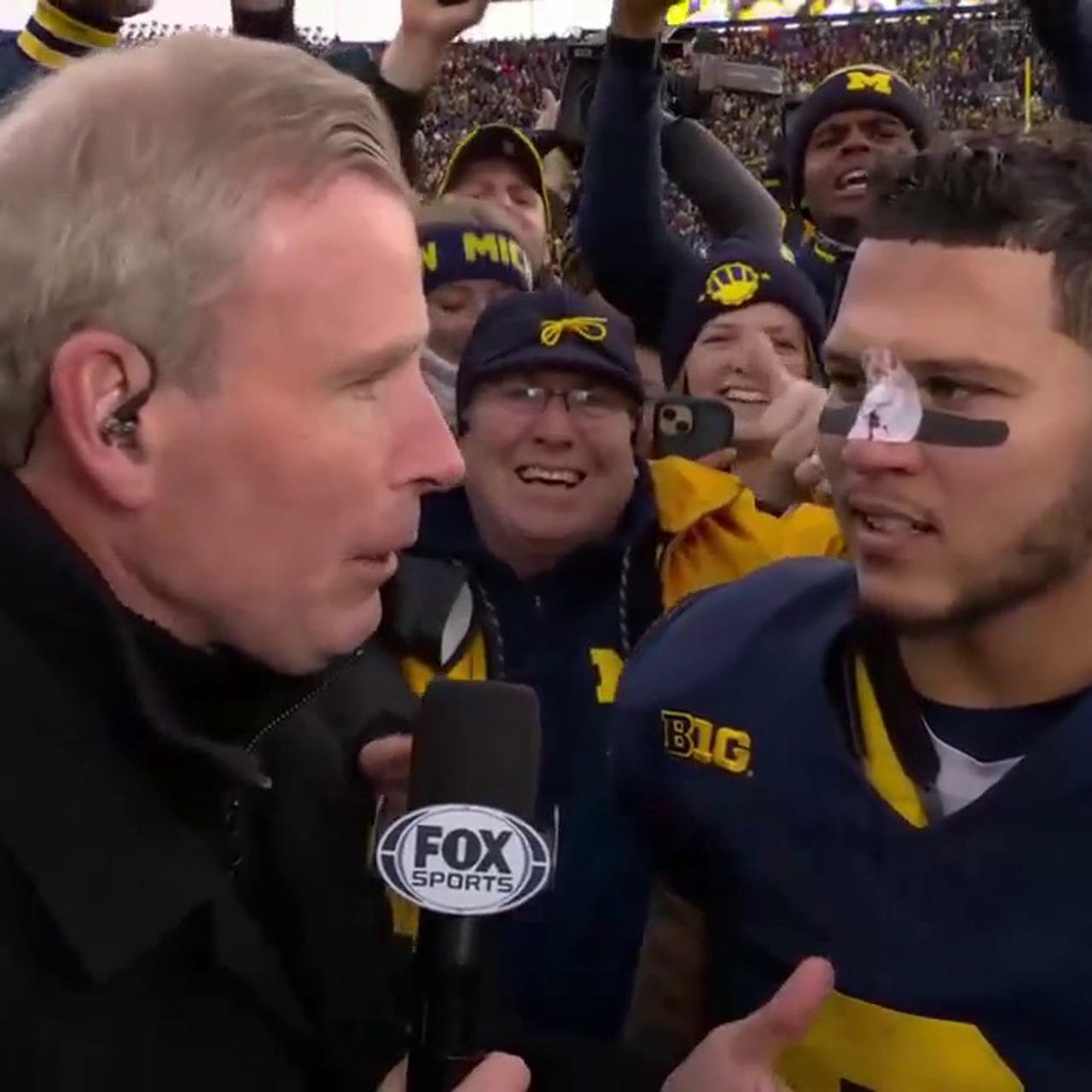 It means everything to me Blake Corum talks to Tom Rinaldi