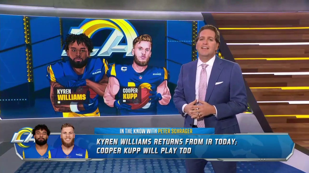 Rams' Kyren Williams to return from IR, Mac Jones to start for Patriots and more updates around the league | FOX NFL Kickoff