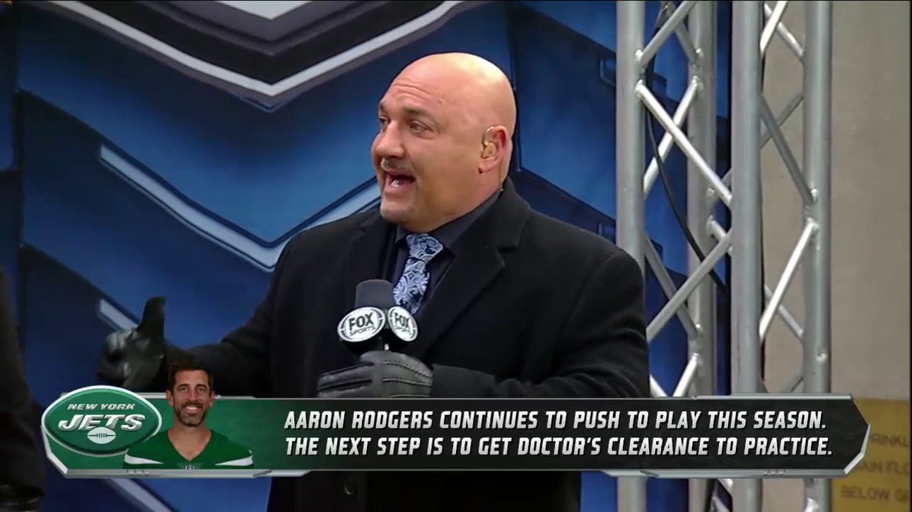 Jay Glazer gives an update on Aaron Rodgers' injury status and more | FOX NFL Sunday