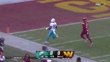 Tua Tagovailoa hits Tyreek Hill for a 78-yard touchdown pass to give Dolphins an early lead against Commanders