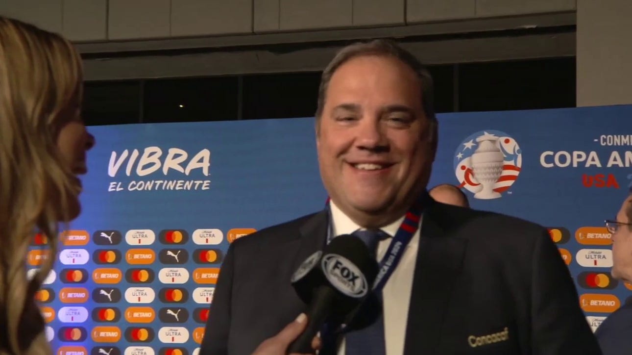 'It's a great night for CONCACAF' – CONCACAF president Victor Montagliani on Copa America draw