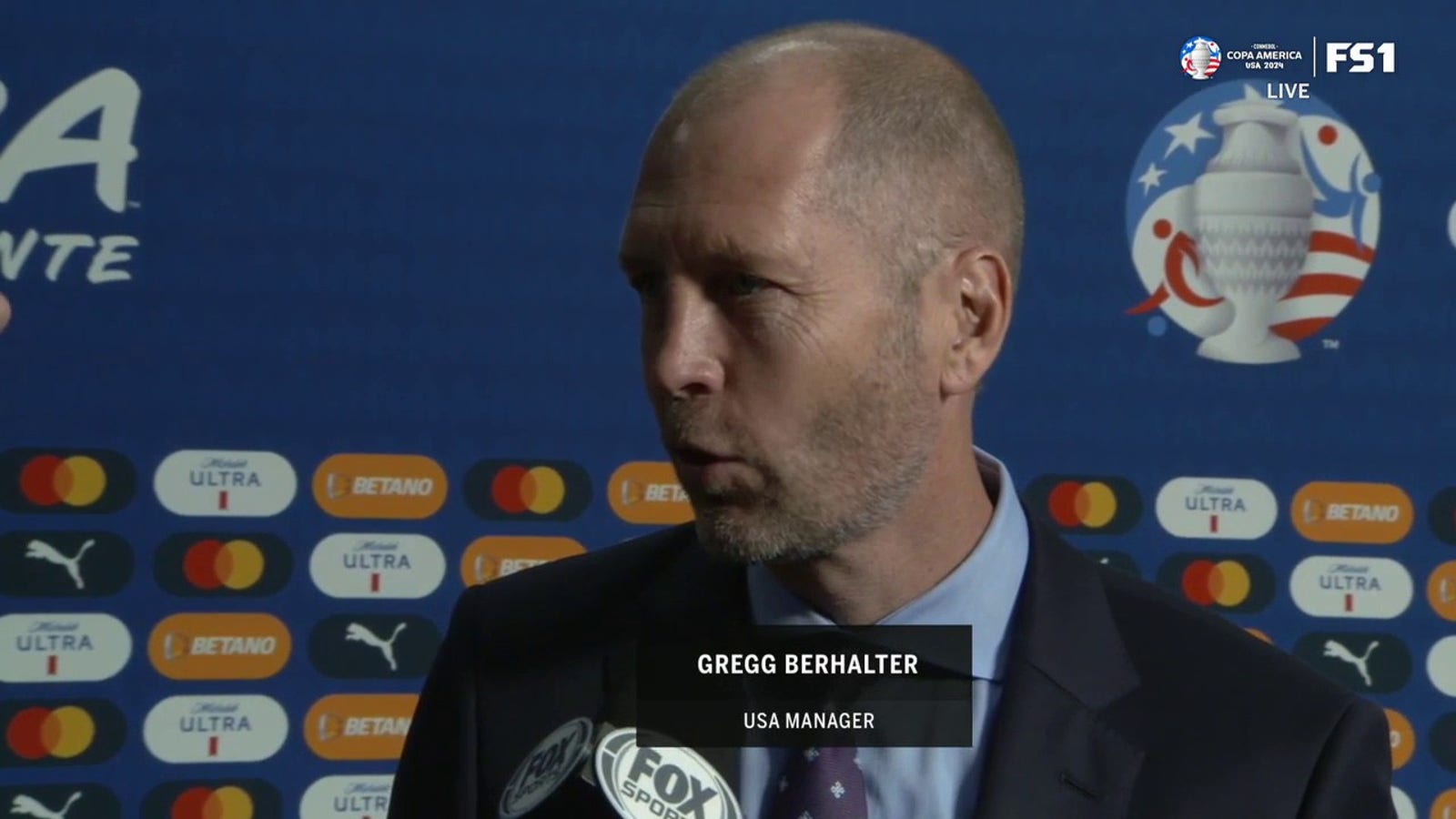 Gregg Berhalter reacts to USMNT's draw in 2024 Copa América