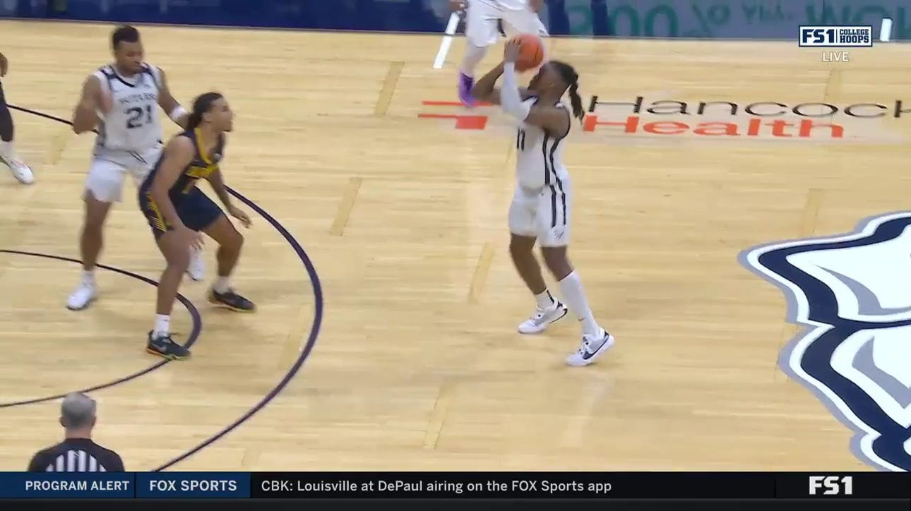 Jahmyl Telfort drains a deep 3-pointer to seal Butler's 97-90 double OT win over Cal
