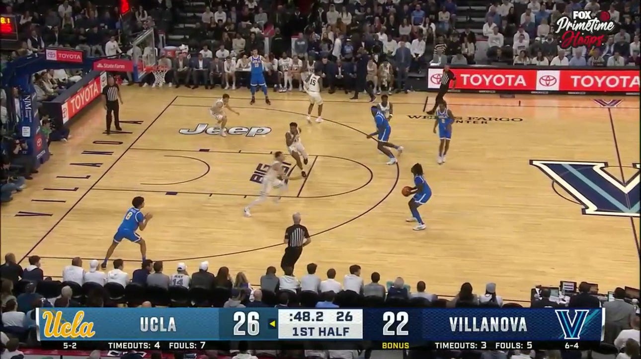 Will McClendon's timely 3-pointer caps off a 10-0 run to give UCLA momentum vs. Villanova