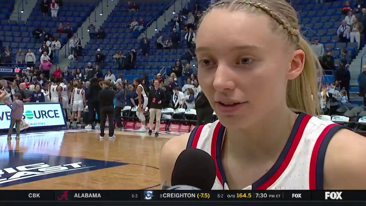 'I've waited a whole year for this' — Paige Bueckers speaks on UConn's dominant win over Louisville