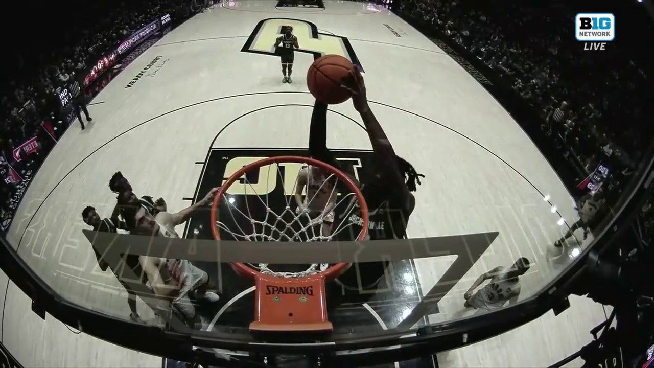 Jacksonville's Stephon Payne delivers a monstrous putback jam against Purdue