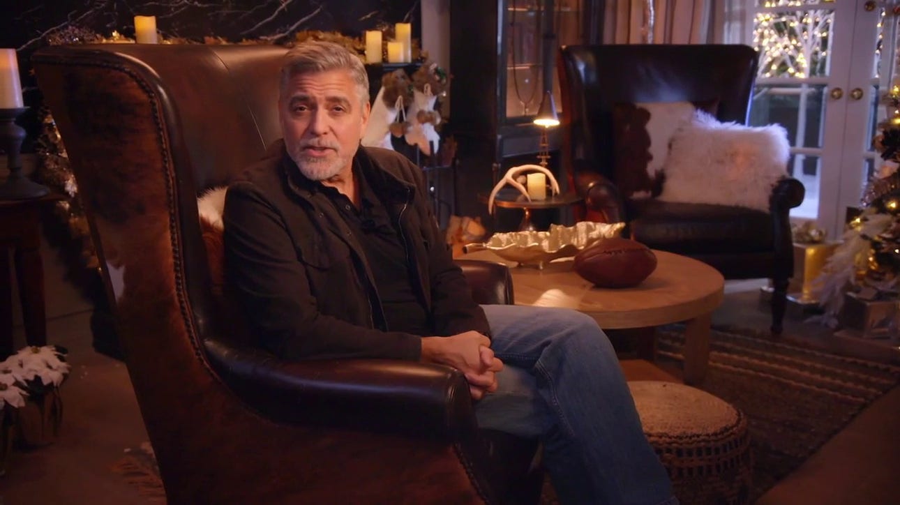 George Clooney sets the stage for Eagles vs. Giants on Christmas Day! | NFL on FOX