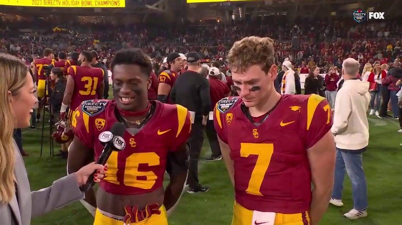 'I'm trying to pinch myself right now' - USC's Miller Moss after SIX touchdown performance 