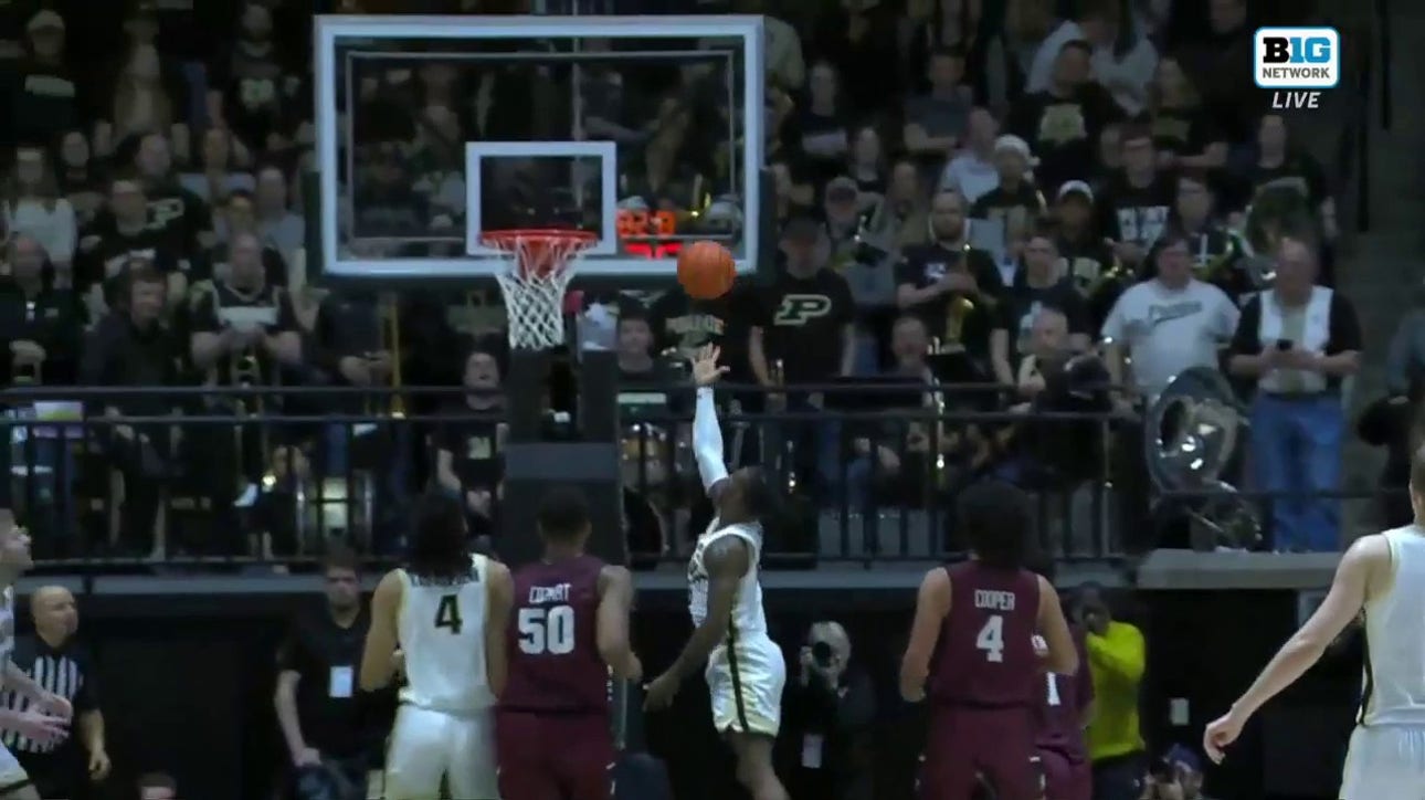Lance Jones makes the steal and delivers a tough finish to extend Purdue's lead over Eastern Kentucky