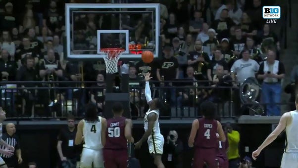 Lance Jones makes the steal and delivers a tough finish to extend Purdue's lead over Eastern Kentucky
