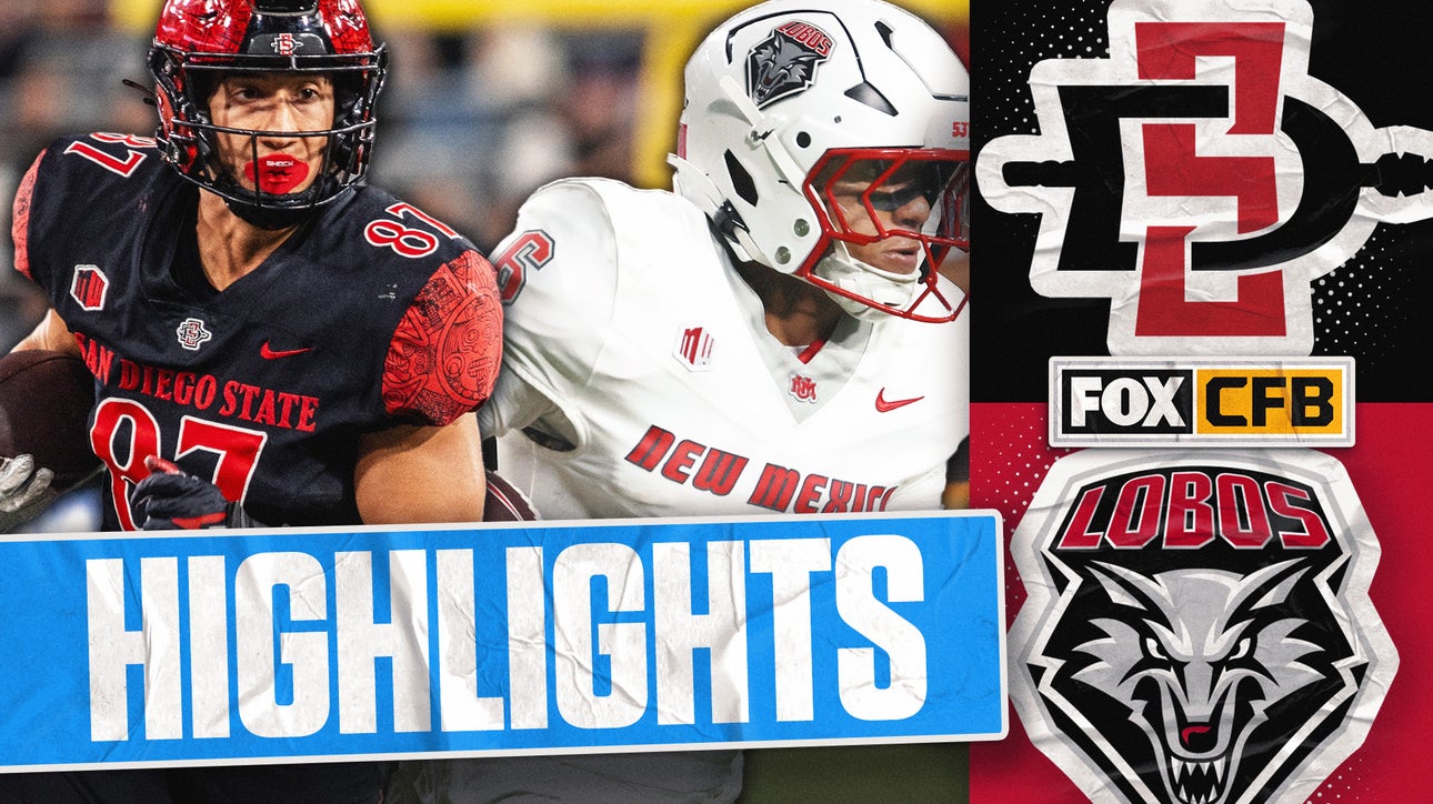 New Mexico Lobos vs. San Diego State Aztecs Touchdown Compilation | FOX College Football