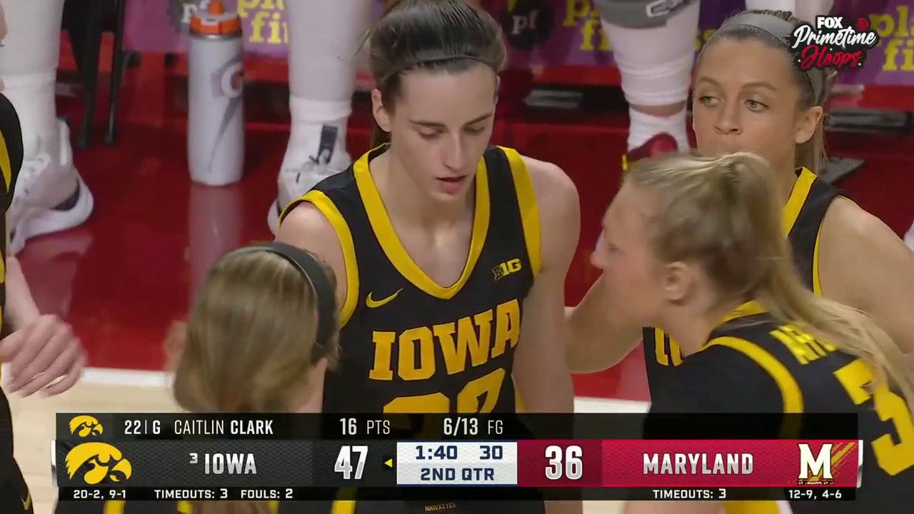 Iowa's Caitlin Clark Shows Off ELITE Handles, Finishes Tough And-1 ...