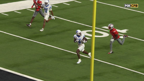 Memphis' Marcus Stokes throws 48-yard TD to Stonka Burnside, tying score vs UNLV