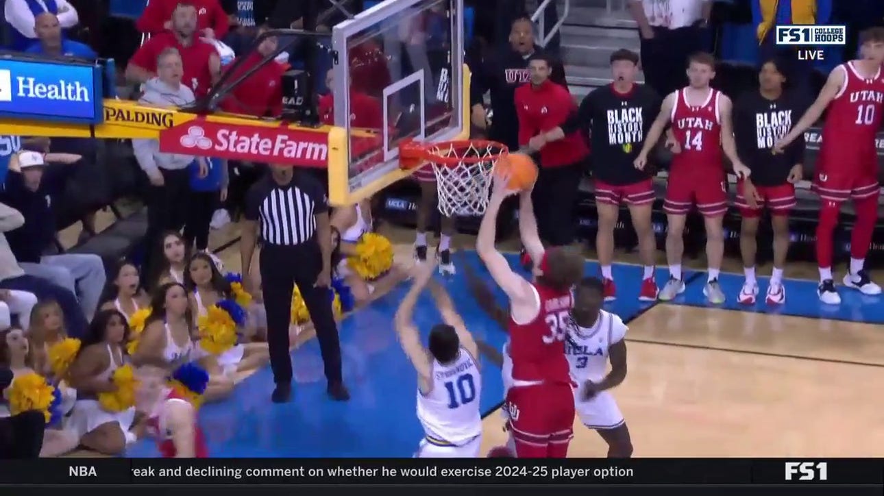 Utah secures a WILD win over UCLA thanks to Branden Carlson's buzzer-beater