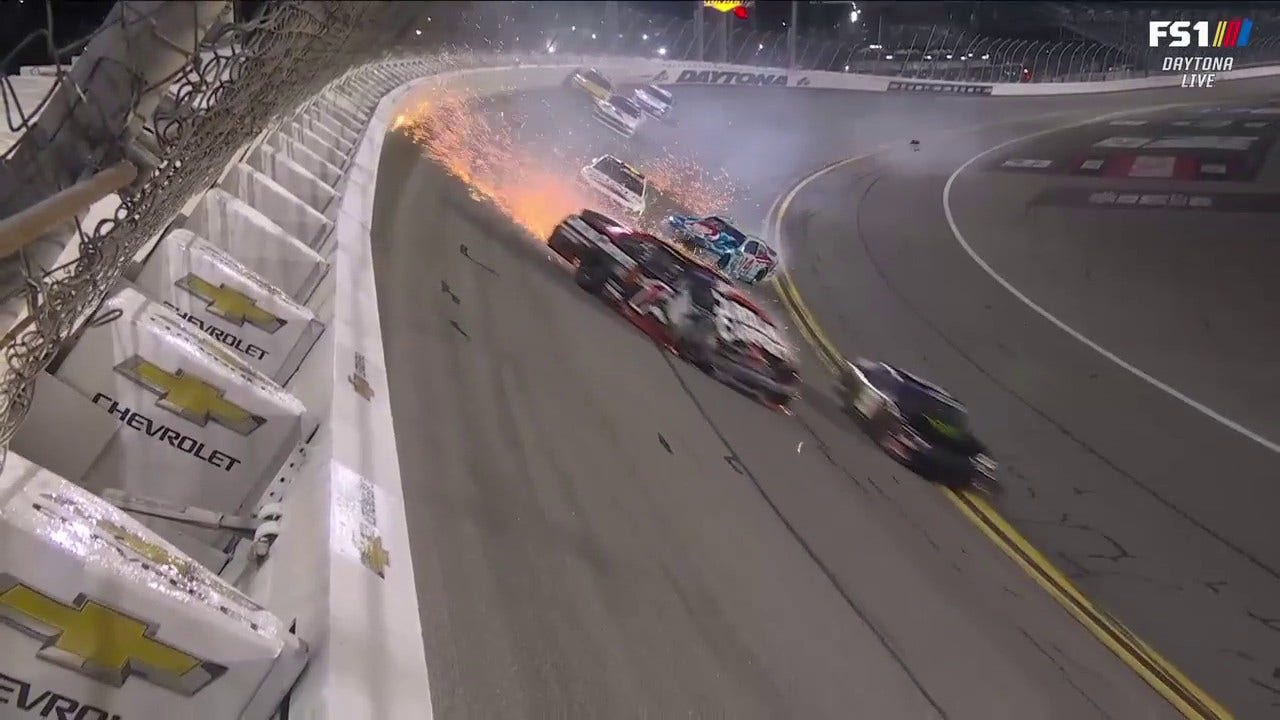 United Rentals 300: Daniel Suarez and Sam Mayer were among 4 cars involved in a wreck in lap 23