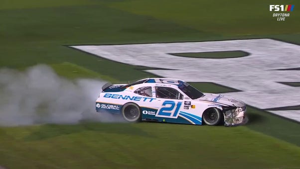 FINAL LAP: Austin Hill wins the United Rentals 300 at Daytona