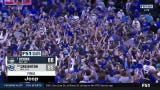 Fans storm the court as No. 15 Creighton upsets No. 1 UConn, 85-66