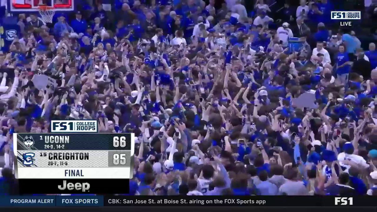 Beryl TV bpqfq172xkkcxnu5 No. 15 Creighton knocks off UConn 85-66 for program's first win over a No. 1-ranked team Sports 