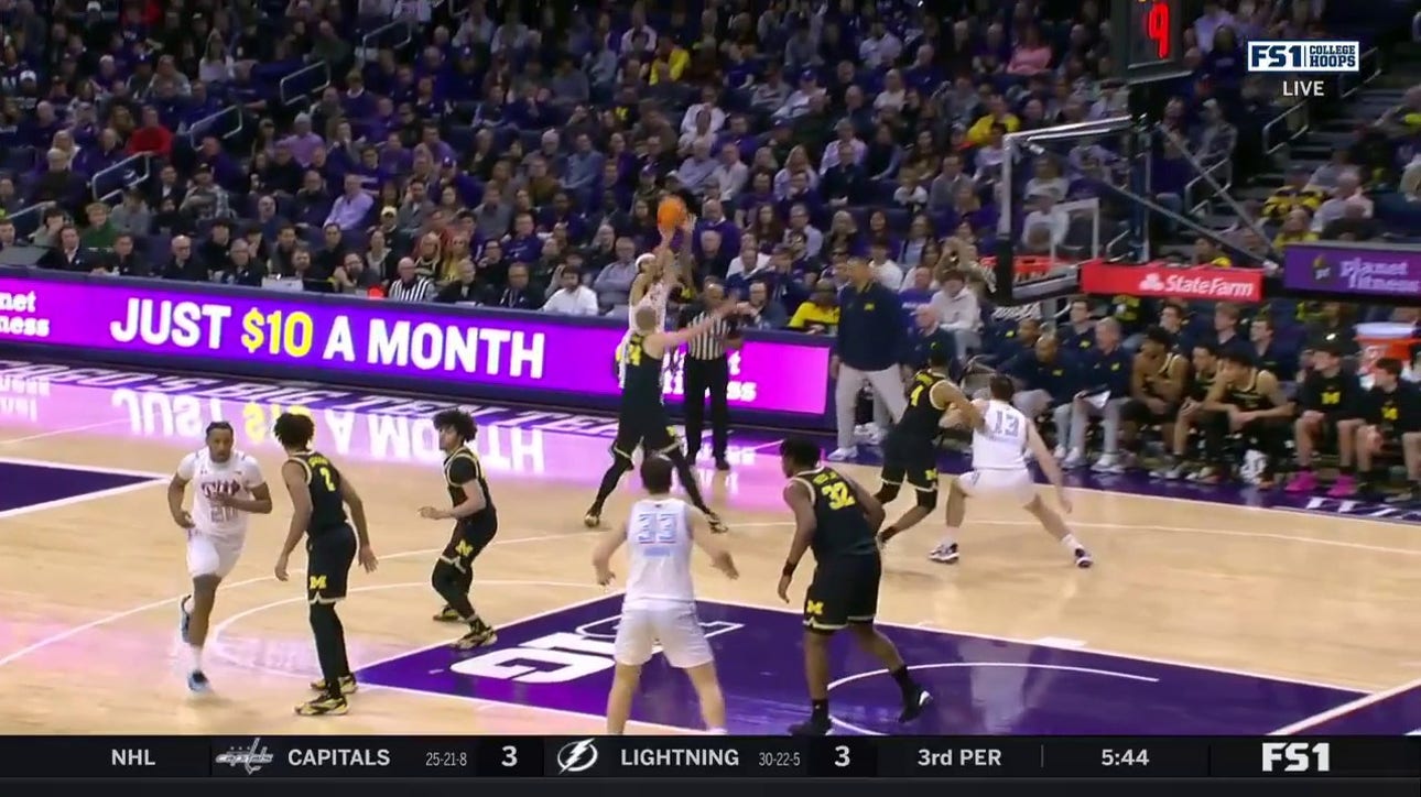 Boo Buie hits a 3-pointer to become Northwestern's all-time scoring leader