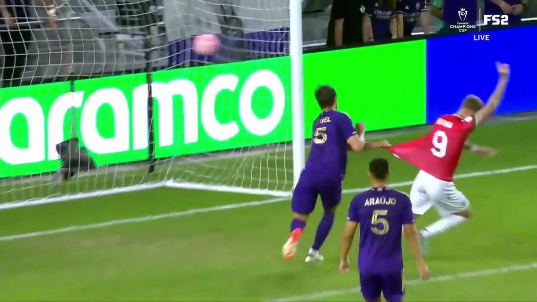 Calvary FC's Myer Bevan completes a gorgeous goal to tie the game vs. Orlando City.