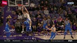 Washington's Braxton Meah throws down the monster dunk to extend lead against UCLA
