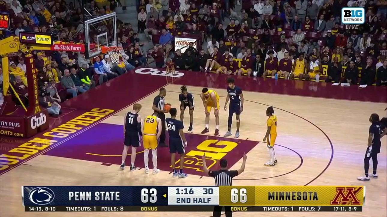 Minnesota's defense prevails in 75-70 victory over Penn State 