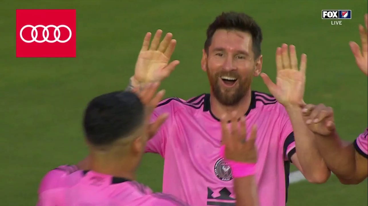 Lionel Messi scores BACK-TO-BACK goals to give Inter Miami a 5-0 lead over Orlando