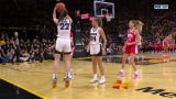 Iowa's Caitlin Clark drains a DEEP 3-pointer to grab early momentum vs. Ohio State 