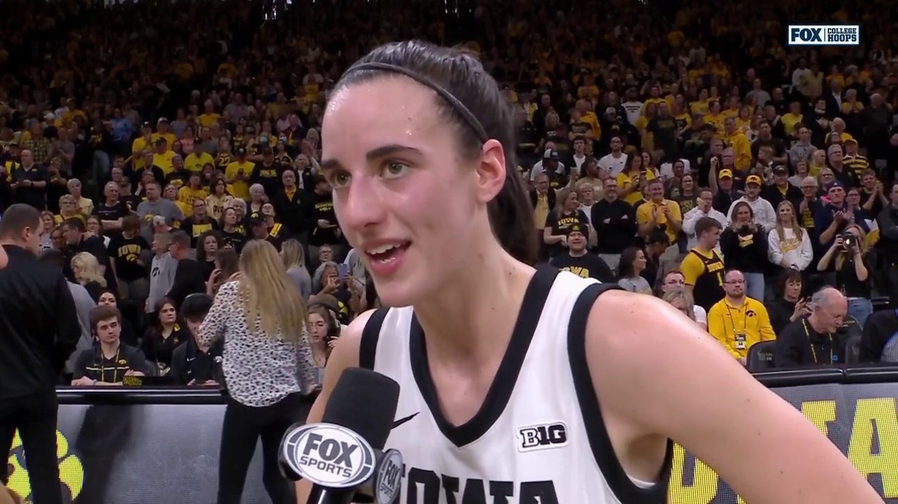 'I'm really thankful to be in this place' - Caitlin Clark on becoming NCAA all-time leading scorer