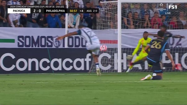 Salomón Rondón's clinical finish gives Pachuca a 2-0 lead over Philadelphia Union