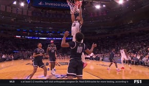 Providence's Devin Carter throws down a NASTY alley-oop jam vs. Georgetown