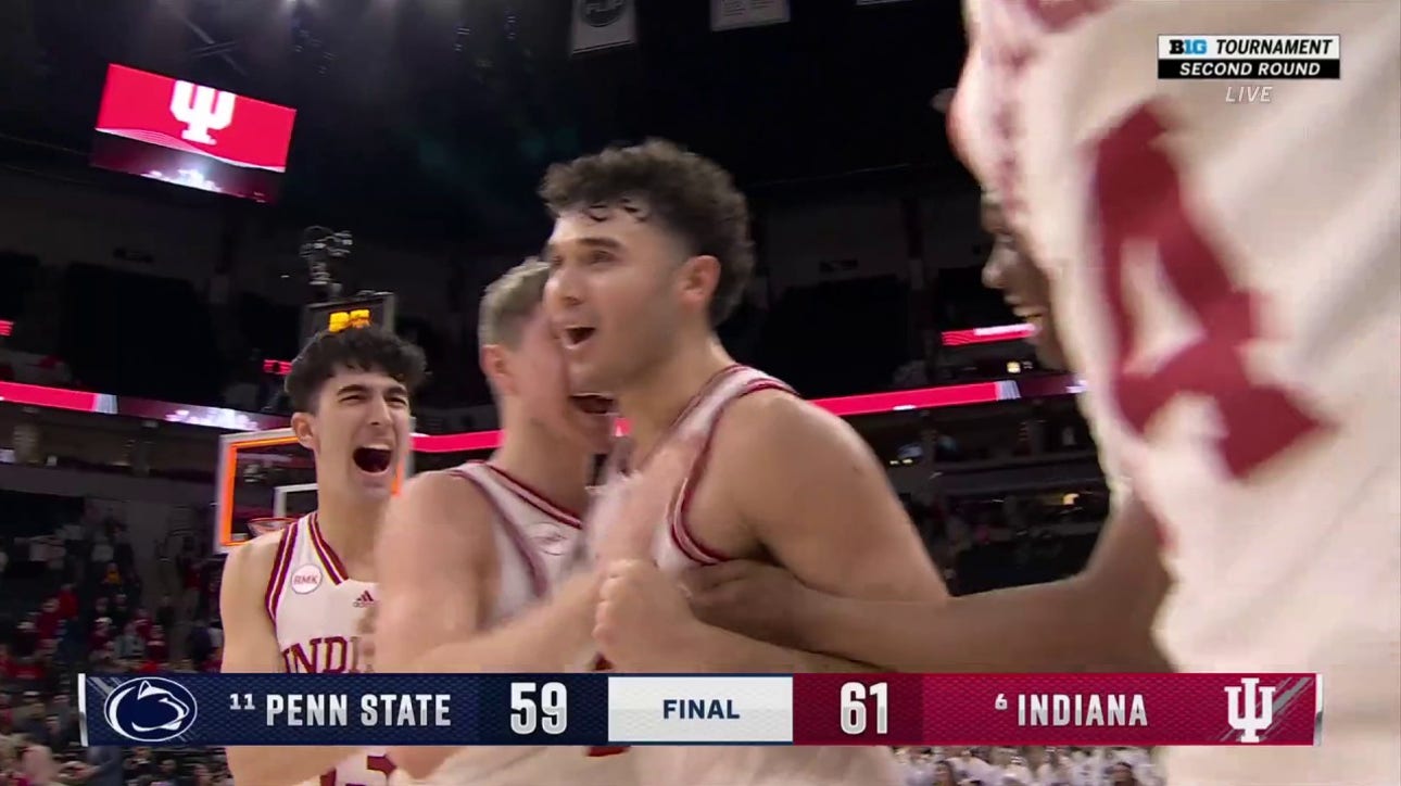 Indiana holds on and defeats Penn State 61-59 after Anthony Leal's bucket
