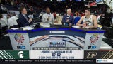 Purdue's Zach Edey discusses defeating Michigan State and if they can make deep NCAA tournament run