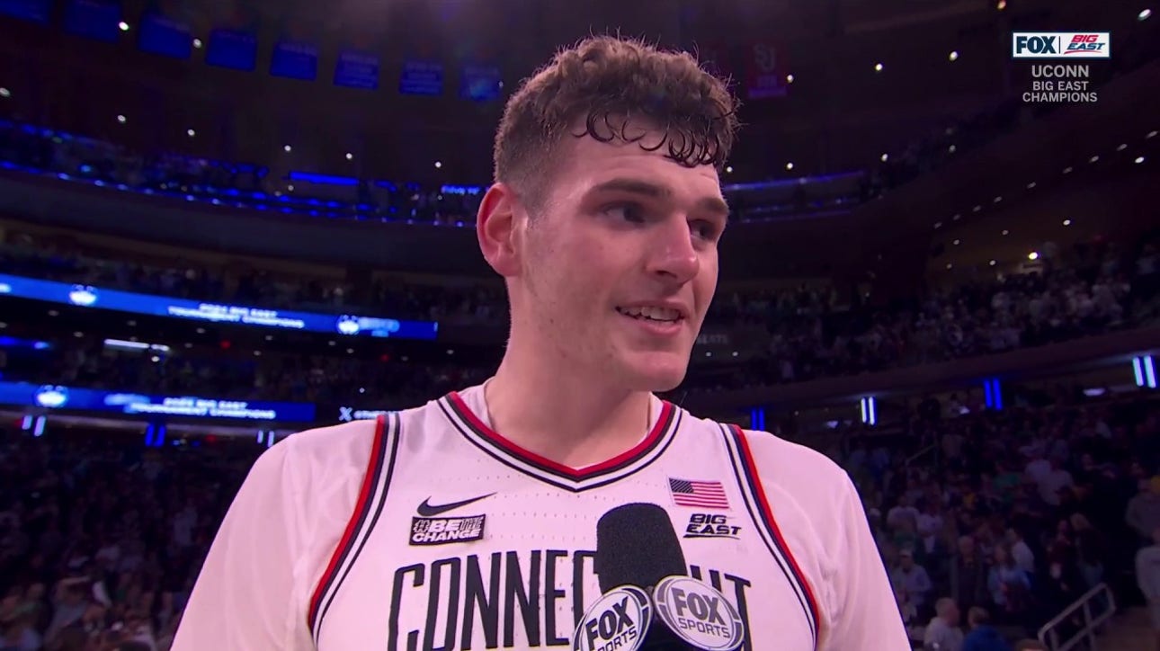 'I just had to go out there and dominate' — Donovan Clingan on UConn winning the Big East Tournament championship