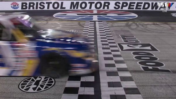 FINAL LAPS: Christian Eckes narrowly beats Kyle Busch in the Weather Guard Truck Race