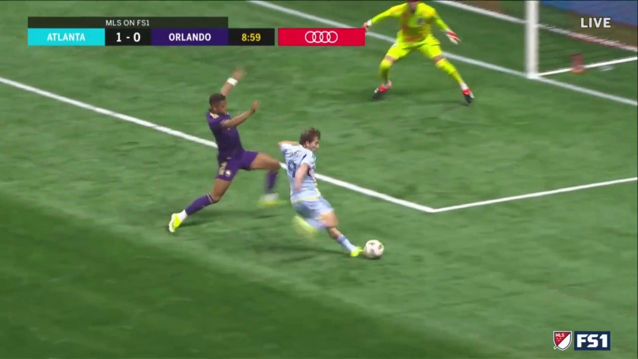 Saba Lobjanidze shows off ELITE dribbling skills to help Atlanta United strike first vs. Orlando City