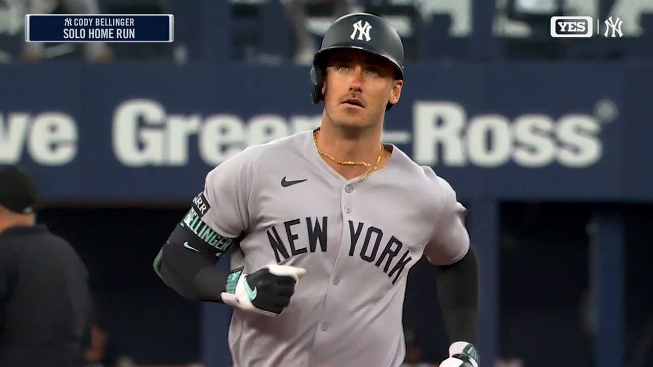 Cody Bellinger crushes a solo homer, extending Yankees' lead over Blue Jays