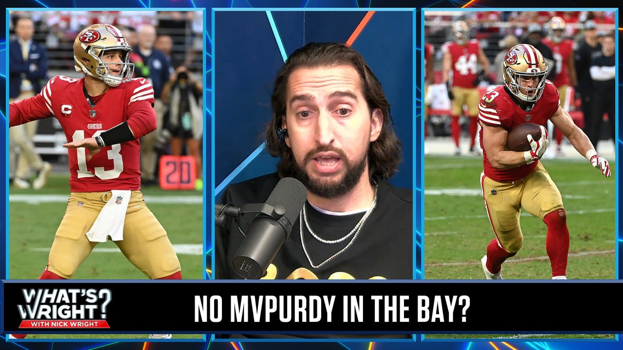 Nick is DONE with the Brock Purdy MVP debate, Christian McCaffrey the true winner? | What's Wright?