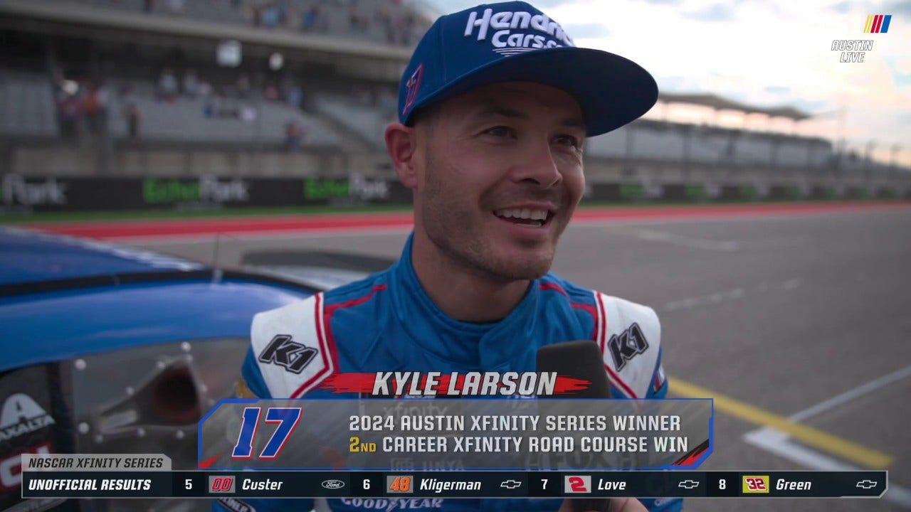 'It feels really special' – Kyle Larson on winning Focused Health 250 | NASCAR on FOX