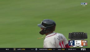 Orlando Arcia smokes a homer and gives Braves a 2-0 lead vs. Mets