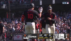 Matt Chapman BLASTS a grand slam to give Giants an early 4-0 lead over Reds